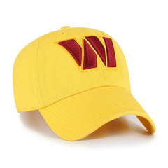 Washington Commanders '47 Cleanup Adjustable Hat - Gold - 47 brand