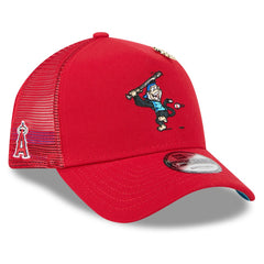 Los Angeles Angels New Era 2025 Big League Chew A-Frame 9FORTY Adjustable Trucker Hat Online