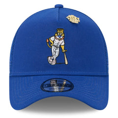 Kansas City Royals New Era 2025 Big League Chew A-Frame 9FORTY Adjustable Trucker Hat Sale