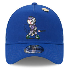 New York Mets New Era 2025 Big League Chew A-Frame 9FORTY Adjustable Trucker Hat Outlet