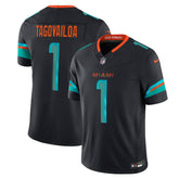 Tua Tagovailoa Miami Dolphins 2025 Rivalries Collection Limited Jersey - Pitch Blue - Nike