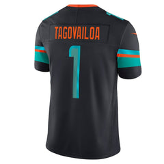 Tua Tagovailoa Miami Dolphins 2025 Rivalries Collection Limited Jersey - Pitch Blue - Nike