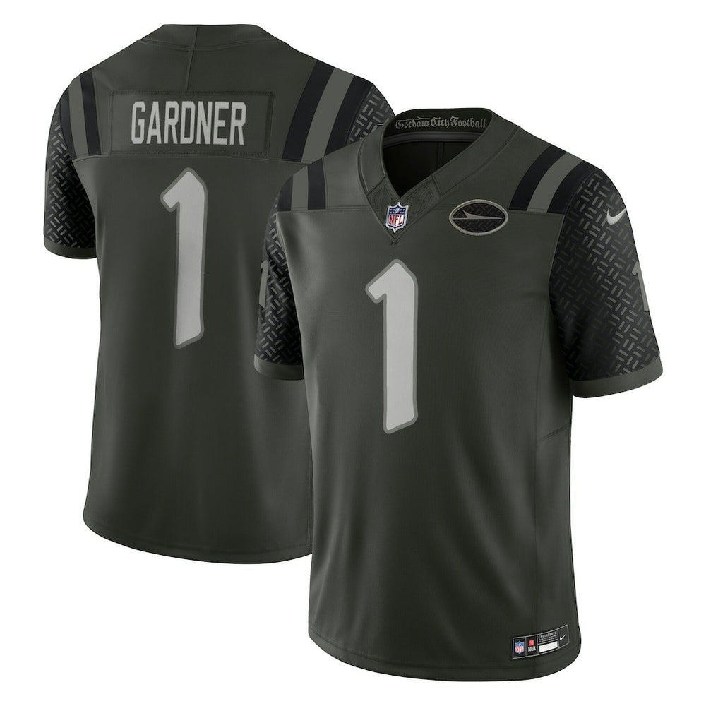Ahmad Sauce Gardner New York Jets 2025 Rivalries Collection Limited Jersey - Gotham Green - Nike