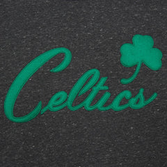 Boston Celtics Hardwood Classics Blackout Collection Snow Washed Pullover Sweatshirt Black