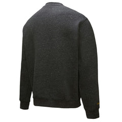 Mitchell & Ness Los Angeles Lakers Black Out Collection Snow Washed Vintage Logo Pullover Sweatshirt Black