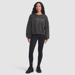 New York Jets Women's 2025 Rivalries Collection Oversized Phoenix Fleece Sweatshirt - Gotham Green - Nike