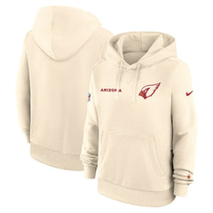 Arizona Cardinals Women's 2025 Rivalries Collection Standard Issue Sideline Dri-FIT Hoodie - Natural - Nike