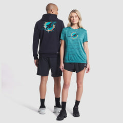 Miami Dolphins Women's 2025 Rivalries Collection Sideline Velocity Dri-FIT T-Shirt - Turbo Green - Nike