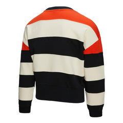 Houston Astros Mitchell & Ness Women's Cooperstown Collection Blocked Fleece Pullover Sweatshirt- Orange/Black Near Me