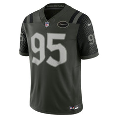 Quinnen Williams New York Jets 2025 Rivalries Collection Limited Jersey - Gotham Green - Nike