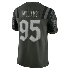 Quinnen Williams New York Jets 2025 Rivalries Collection Limited Jersey - Gotham Green - Nike