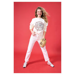New York Yankees Terez Women's Oversized Gemstone Logo Sweatshirt Near Me