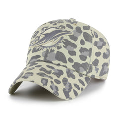 Miami Dolphins '47 Women's Bagheera Clean Up Adjustable Hat - Gray - 47 brand