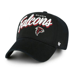 Atlanta Falcons '47 Women's Ariana Clean Up Adjustable Hat - Black - 47 brand