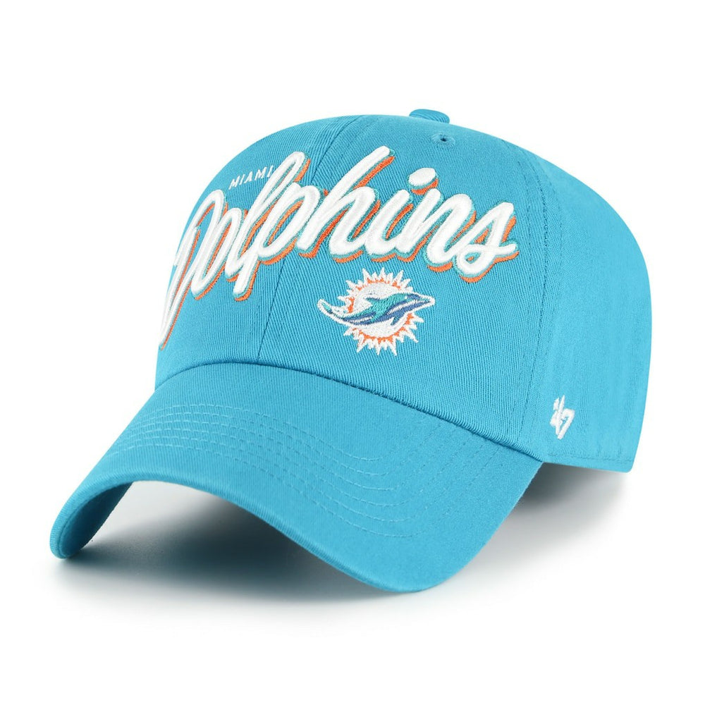Miami Dolphins '47 Women's Ariana Clean Up Adjustable Hat - Aqua - 47 brand