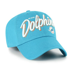 Miami Dolphins '47 Women's Ariana Clean Up Adjustable Hat - Aqua - 47 brand