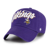 Minnesota Vikings '47 Women's Ariana Clean Up Adjustable Hat - Purple - 47 brand