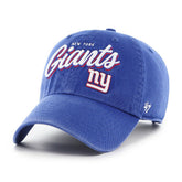 New York Giants '47 Women's Ariana Clean Up Adjustable Hat - Royal - 47 brand