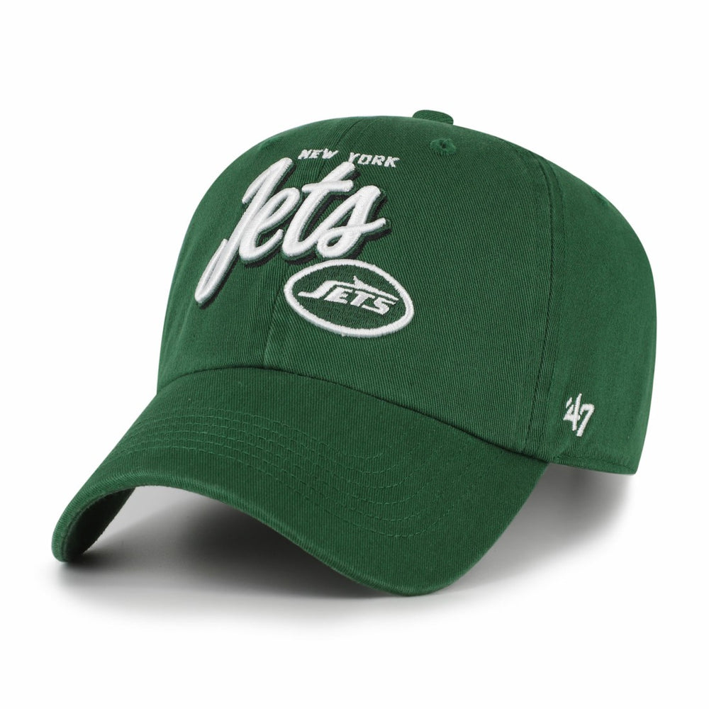New York Jets '47 Women's Ariana Clean Up Adjustable Hat - Green - 47 brand