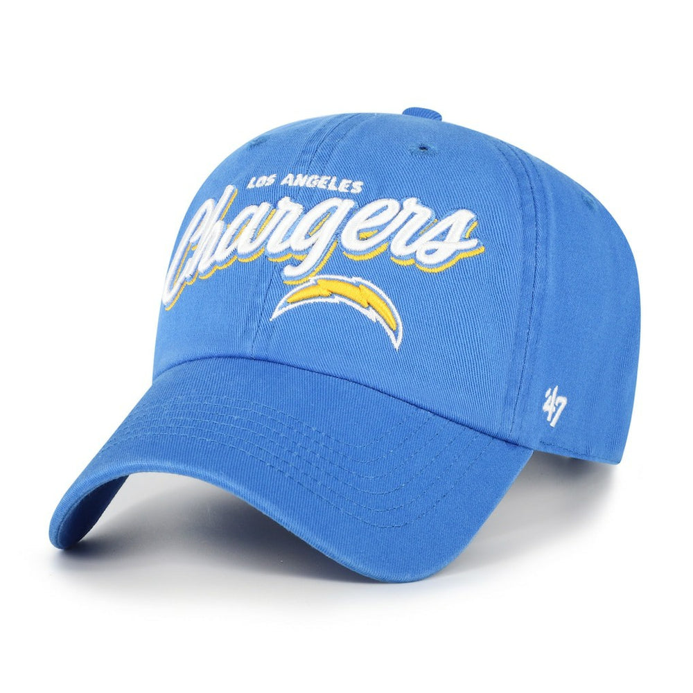 Los Angeles Chargers '47 Women's Ariana Clean Up Adjustable Hat - Powder Blue - 47 brand