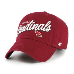 Arizona Cardinals '47 Women's Ariana Clean Up Adjustable Hat - Cardinal - 47 brand