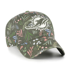 Miami Dolphins '47 Women's Verbena Clean Up Adjustable Hat - Green - 47 brand