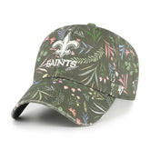 New Orleans Saints '47 Women's Verbena Clean Up Adjustable Hat - Green - 47 brand