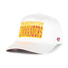 Washington Commanders '47 Women's Outspoken Hitch Adjustable Hat - White - 47 brand