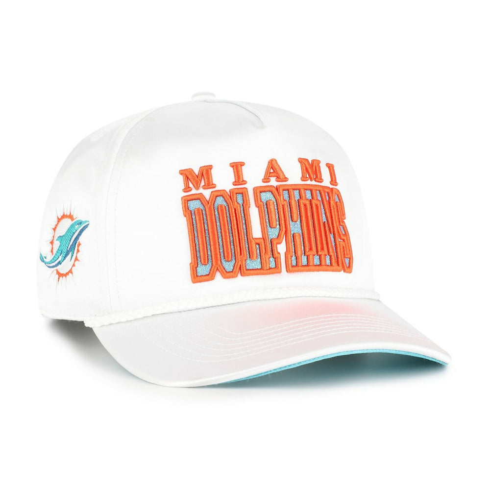 Miami Dolphins '47 Women's Outspoken Hitch Adjustable Hat - White - 47 brand