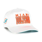 Miami Dolphins '47 Women's Outspoken Hitch Adjustable Hat - White - 47 brand