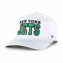 New York Jets '47 Women's Outspoken Hitch Adjustable Hat - White - 47 brand