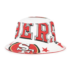 San Francisco 49ers '47 Women's Energize Bucket Hat - White - 47 brand