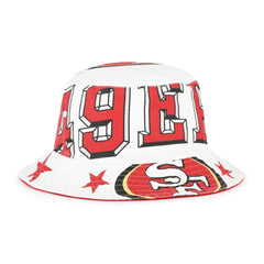 San Francisco 49ers '47 Women's Energize Bucket Hat - White - 47 brand