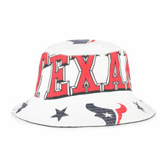 Houston Texans '47 Women's Energize Bucket Hat - White - 47 brand