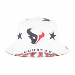 Houston Texans '47 Women's Energize Bucket Hat - White - 47 brand