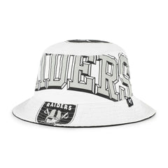 Las Vegas Raiders '47 Women's Energize Bucket Hat - White - 47 brand