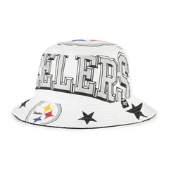 Pittsburgh Steelers '47 Women's Energize Bucket Hat - White - 47 brand