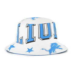 Detroit Lions '47 Women's Energize Bucket Hat - White - 47 brand