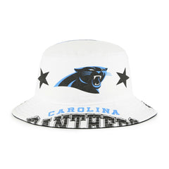 Carolina Panthers '47 Women's Energize Bucket Hat - White - 47 brand