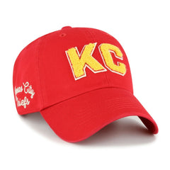 Kansas City Chiefs '47 Women's Zoey Clean Up Adjustable Hat - Red - 47 brand
