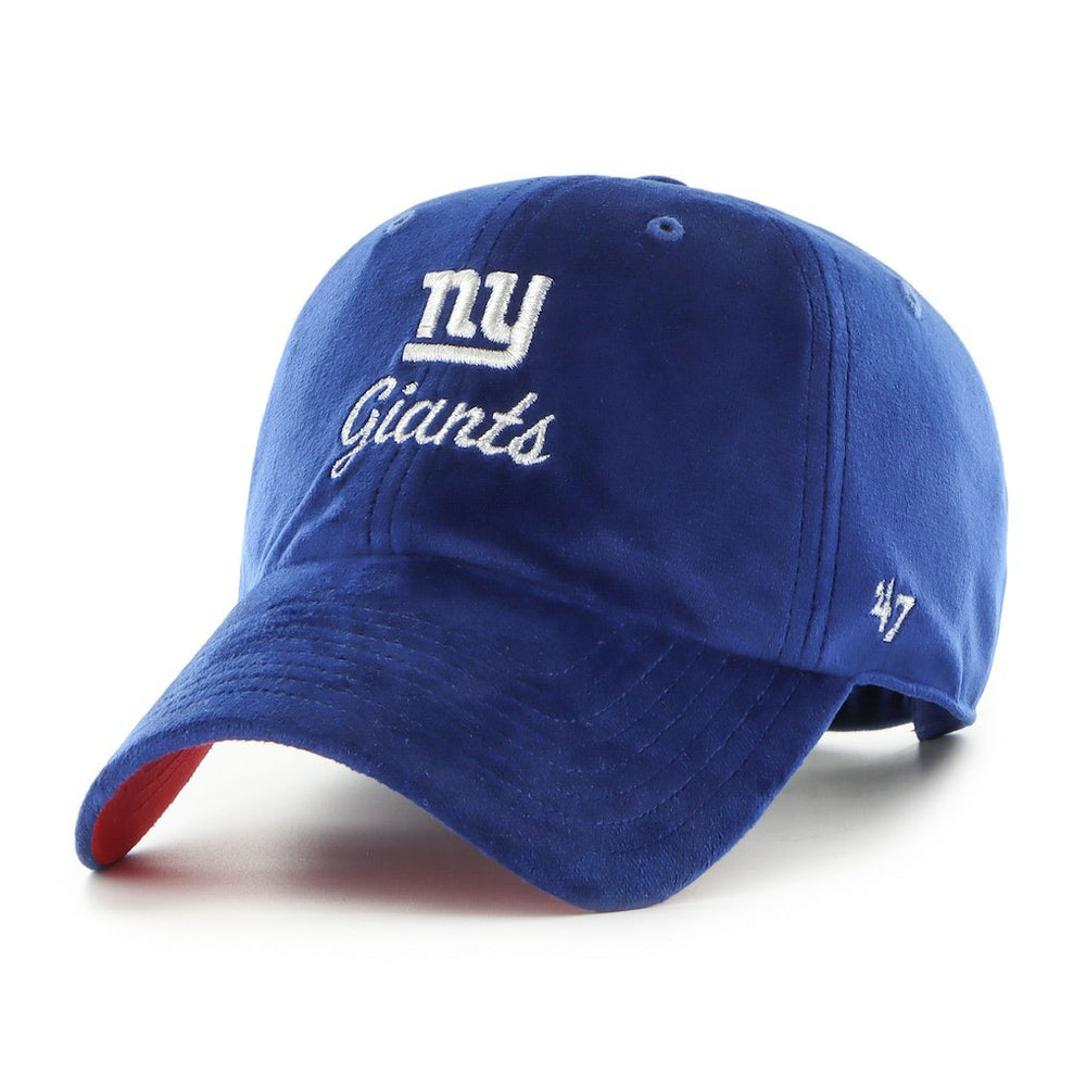 New York Giants '47 Women's Spirited Clean Up Adjustable Hat - Blue - 47 brand
