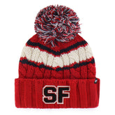 San Francisco 49ers '47 Women's Emma Cuffed Knit Hat with Pom - Scarlet - 47 brand