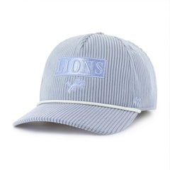 Detroit Lions '47 Women's Mellow Corduroy Hitch Adjustable Hat - Light Blue - 47 brand