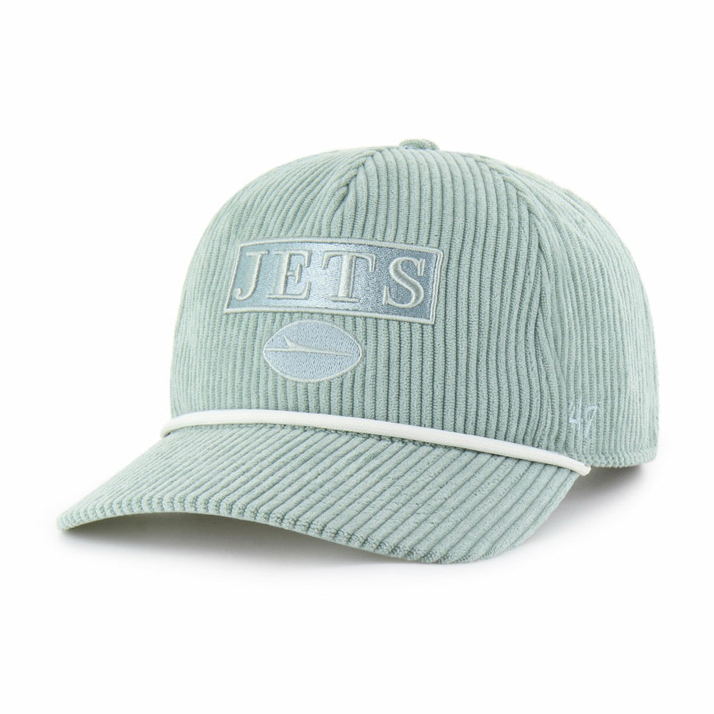New York Jets '47 Women's Mellow Corduroy Hitch Adjustable Hat - Green - 47 brand