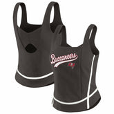 Tampa Bay Buccaneers WEAR by Erin Andrews Women's Square Neck Tank Top - Pewter - NFL