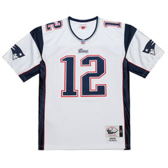 Tom Brady New England Patriots 2000 Big & Tall Legacy Replica Jersey - White - Mitchell & Ness
