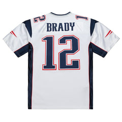 Tom Brady New England Patriots 2000 Big & Tall Legacy Replica Jersey - White - Mitchell & Ness