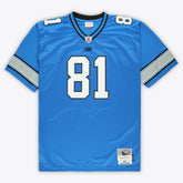Calvin Johnson Detroit Lions Big & Tall 2007 Legacy Retired Player Jersey - Blue - Mitchell & Ness