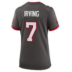 Bucky Irving Tampa Bay Buccaneers Women's Alternate Game Jersey - Pewter - Nike