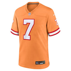 Bucky Irving Tampa Bay Buccaneers Alternate Game Jersey - Orange - Nike